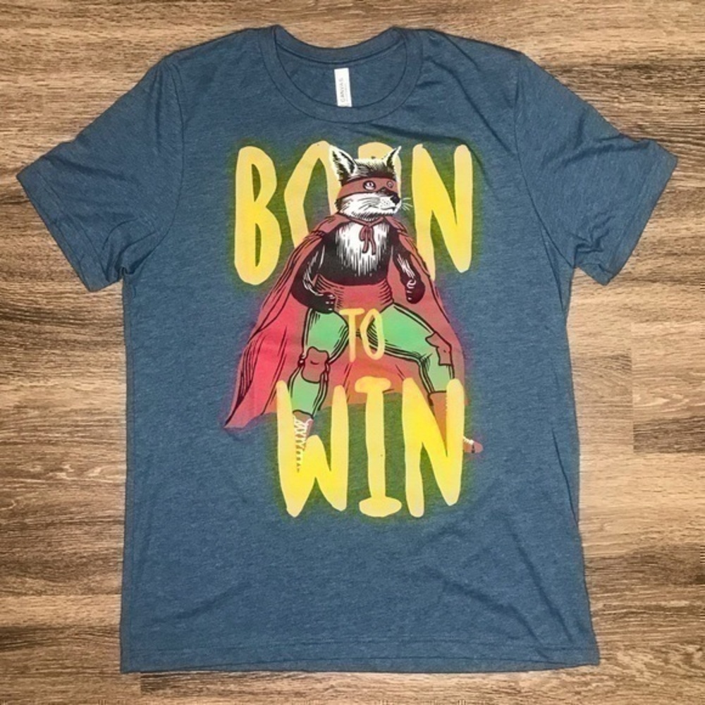 Men’s Bella Born To Win Tee Size Large